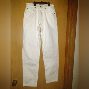 Vintage White Levi's Size 28x32